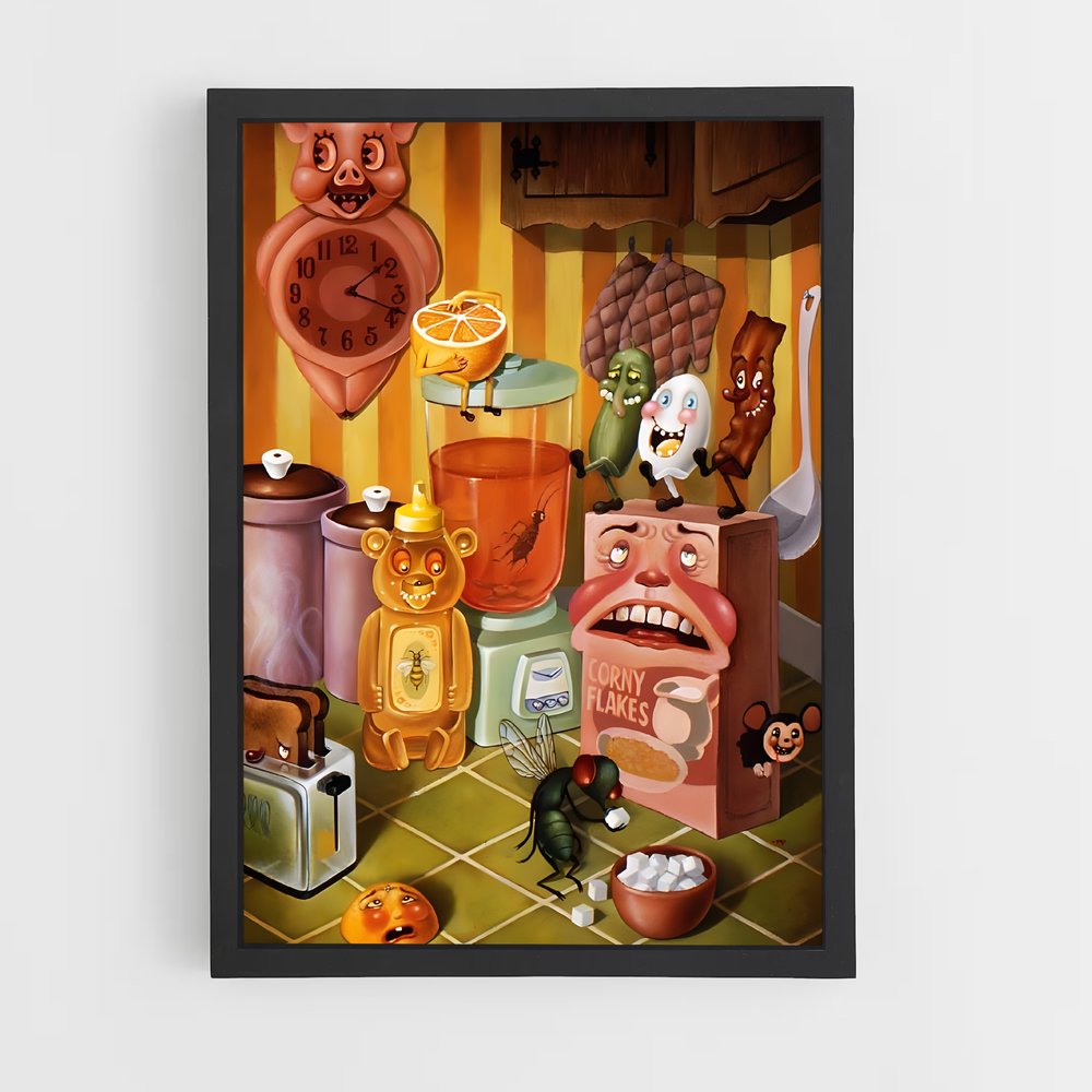 ap-lowbrow art-1 cadre Noir