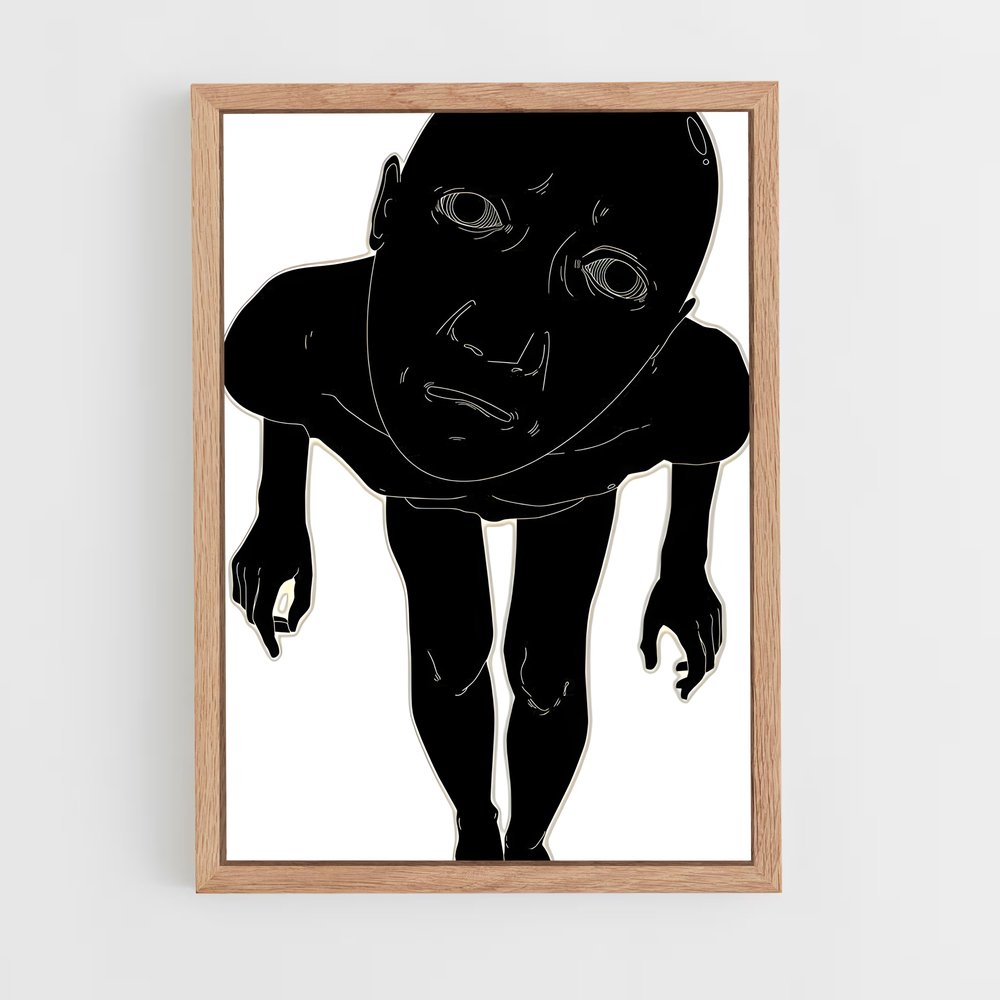 ap-lowbrow art-2 cadre Bois clair