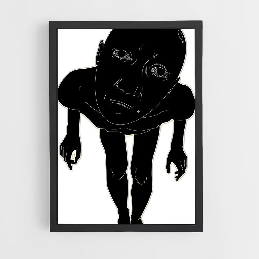 ap-lowbrow art-2 cadre Noir