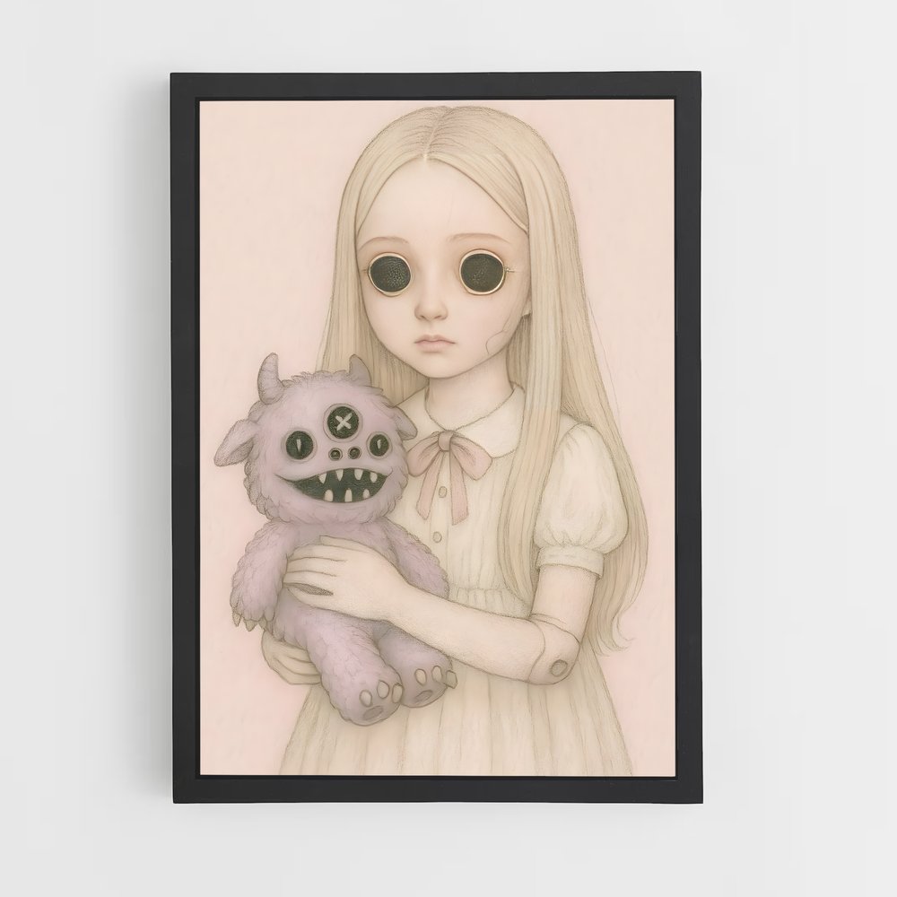 ap-lowbrow art-4 cadre Noir