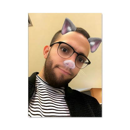 Poster Cat's Glasses