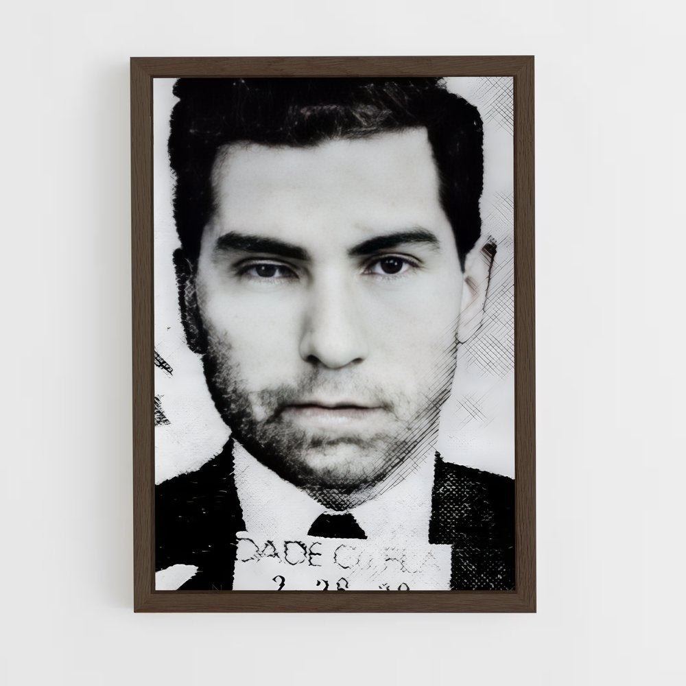 ap-lucky luciano-5 cadre Bois foncé