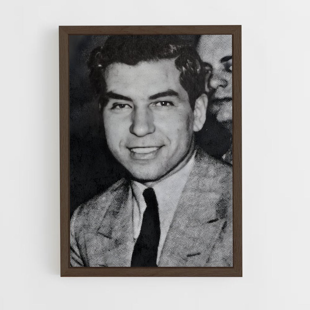 ap-lucky luciano-6 cadre Bois foncé
