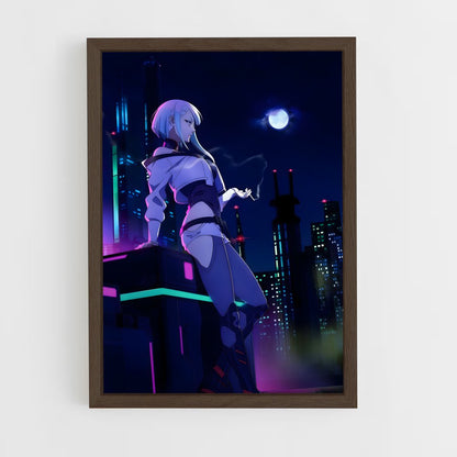 ap-lucy cyberpunk-1 cadre Bois foncé
