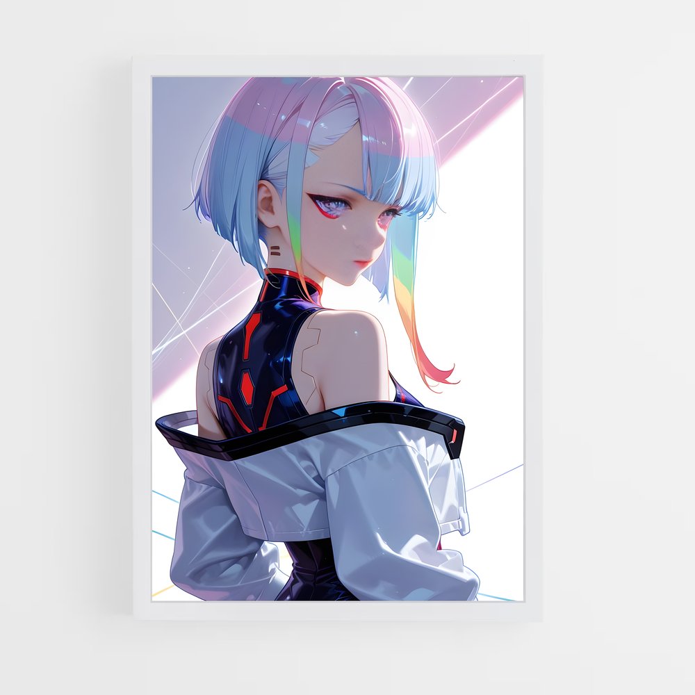 ap-lucy cyberpunk-10 cadre Blanc