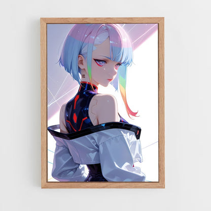 ap-lucy cyberpunk-10 cadre Bois clair