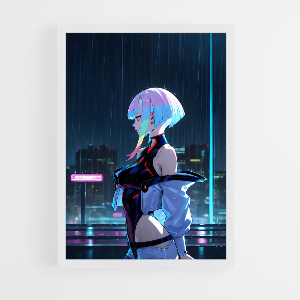 ap-lucy cyberpunk-4 cadre Blanc