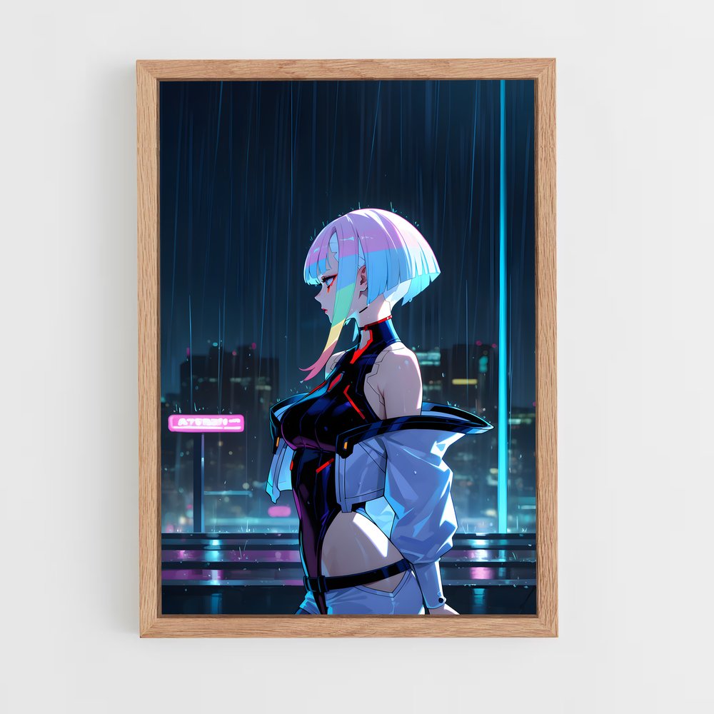 ap-lucy cyberpunk-4 cadre Bois clair