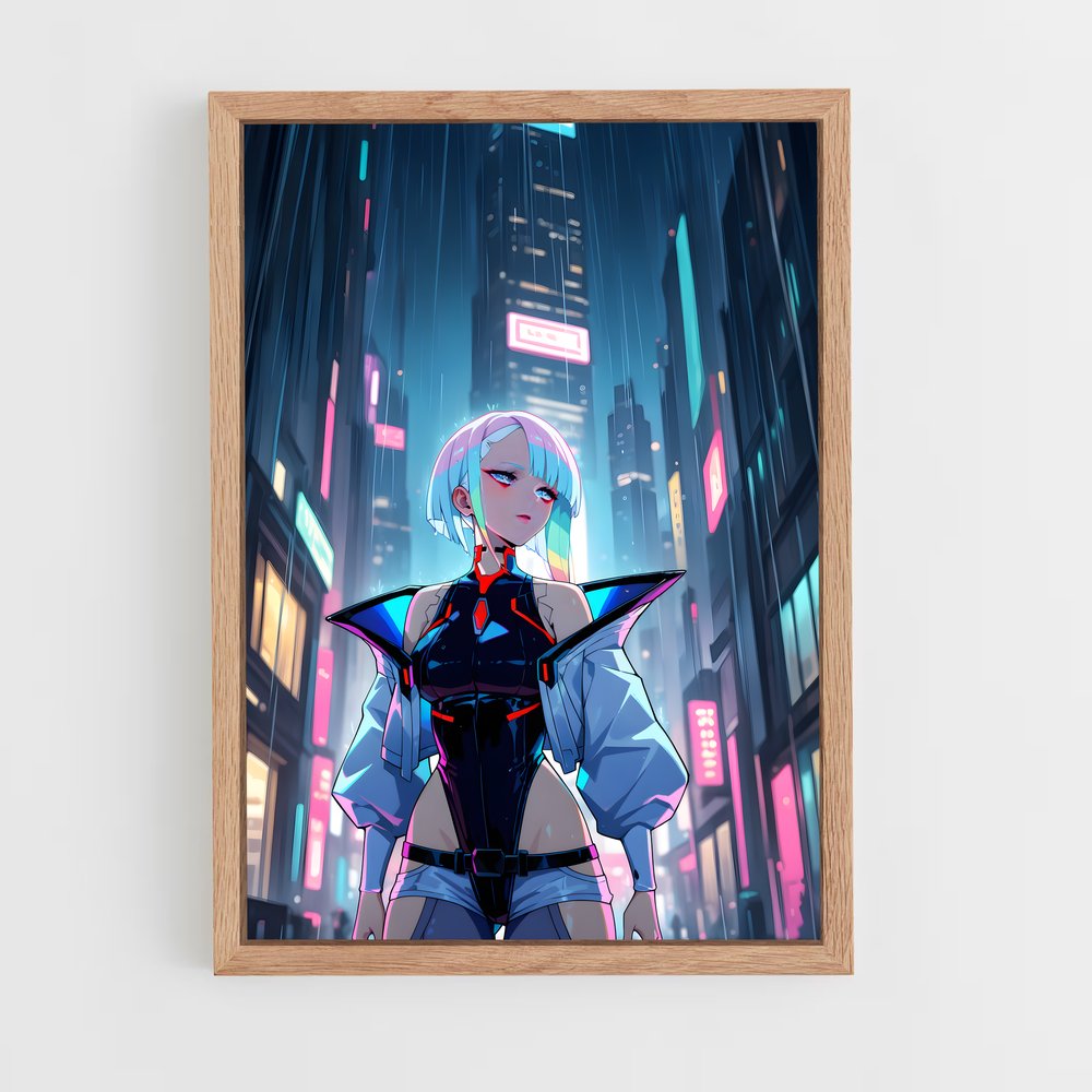 ap-lucy cyberpunk-5 cadre Bois clair