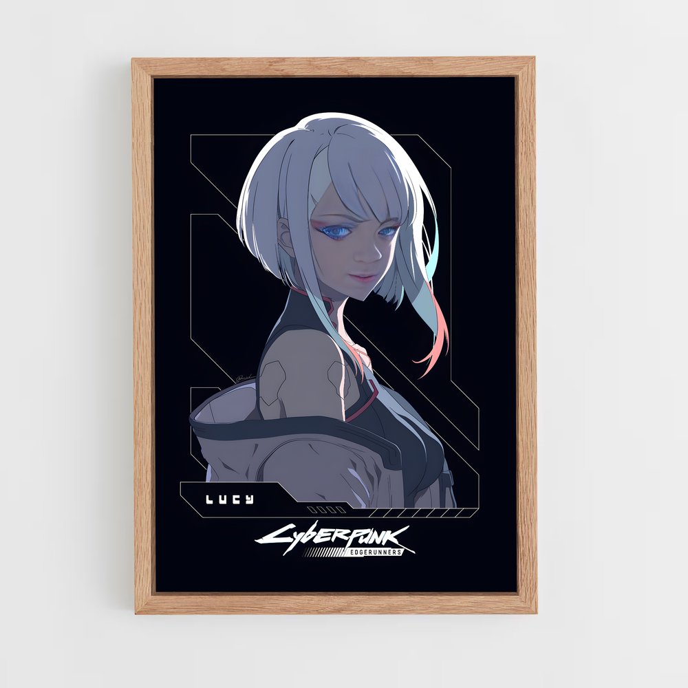 ap-lucy cyberpunk-7 cadre Bois clair
