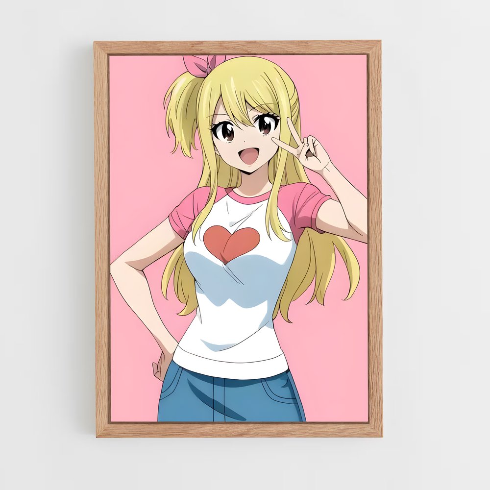 ap-lucy heartfilia-4 cadre Bois clair