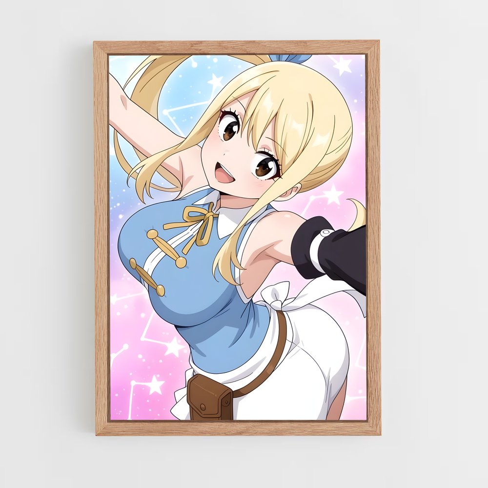 ap-lucy heartfilia-5 cadre Bois clair