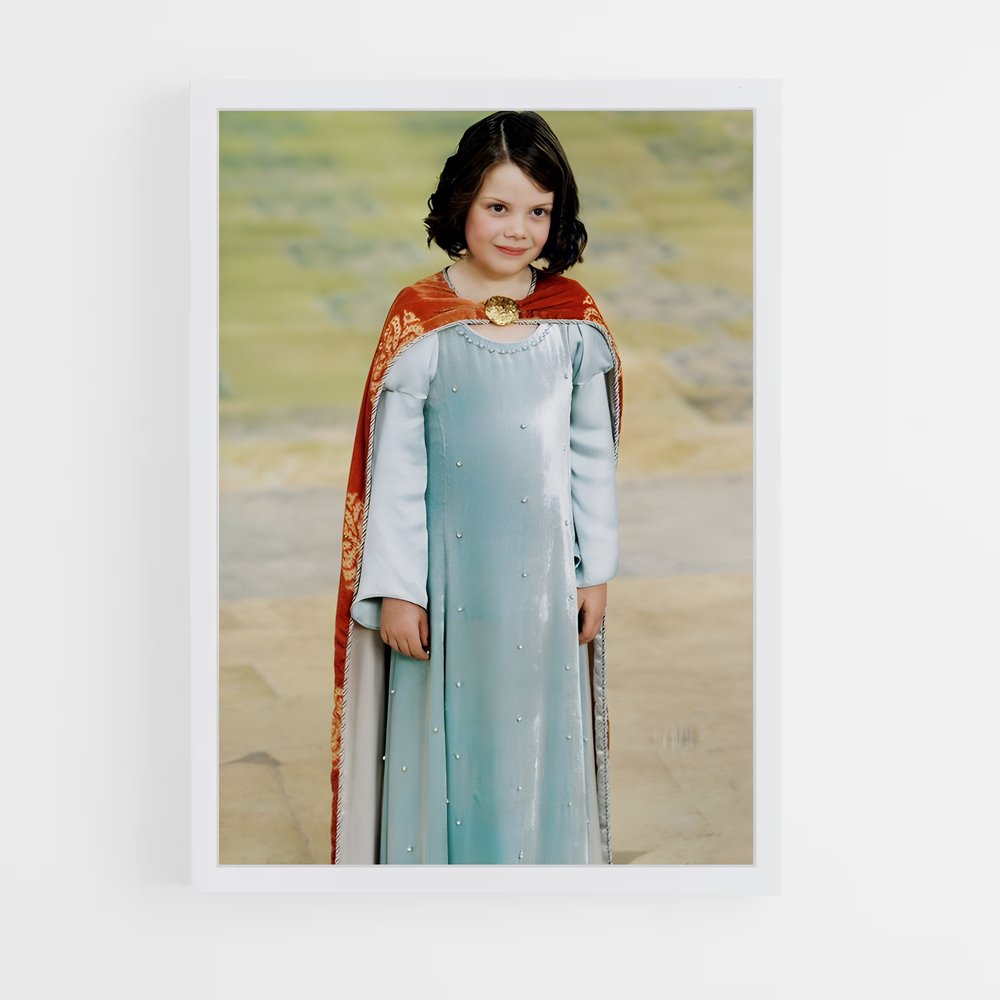ap-lucy pevensie-1 cadre Blanc