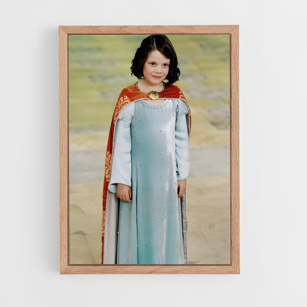 ap-lucy pevensie-1 cadre Bois clair
