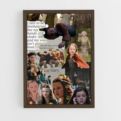 ap-lucy pevensie-2 cadre Bois foncé