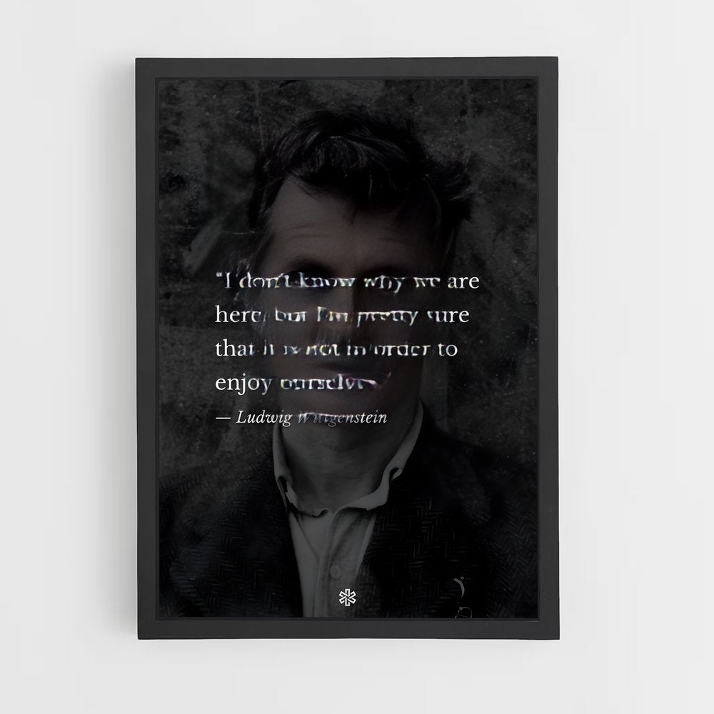 ap-ludwig wittgenstein-5 cadre Noir