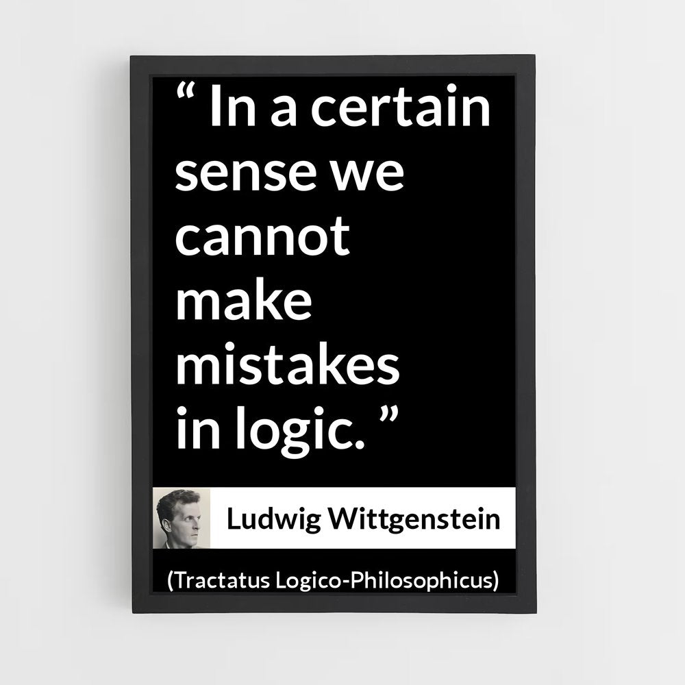ap-ludwig wittgenstein-8 cadre Noir