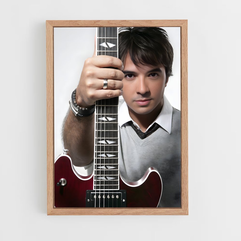 ap-luis fonsi-10 cadre Bois clair