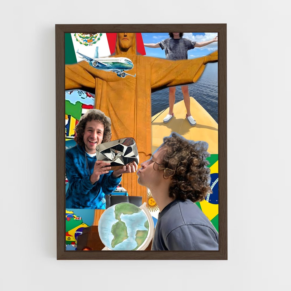 ap-luisito comunica-4 cadre Bois foncé