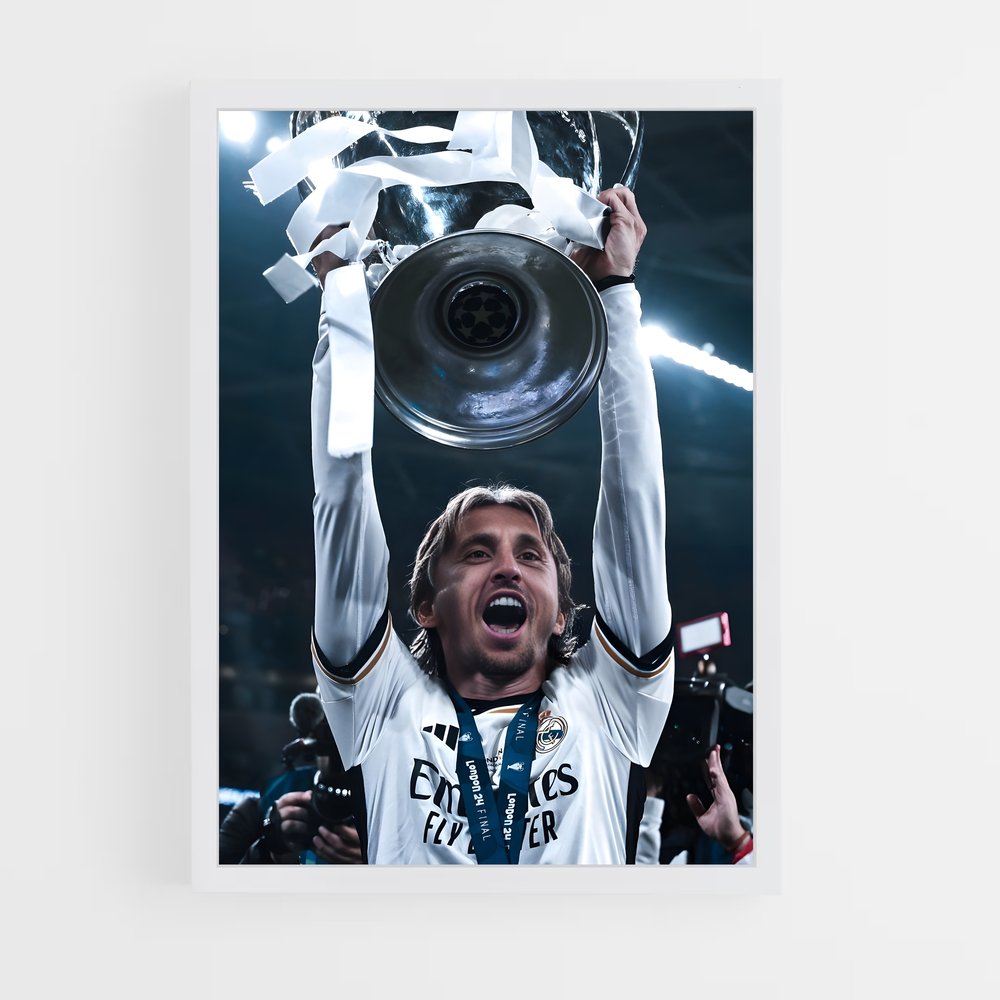 ap-luka modric-10 cadre Blanc