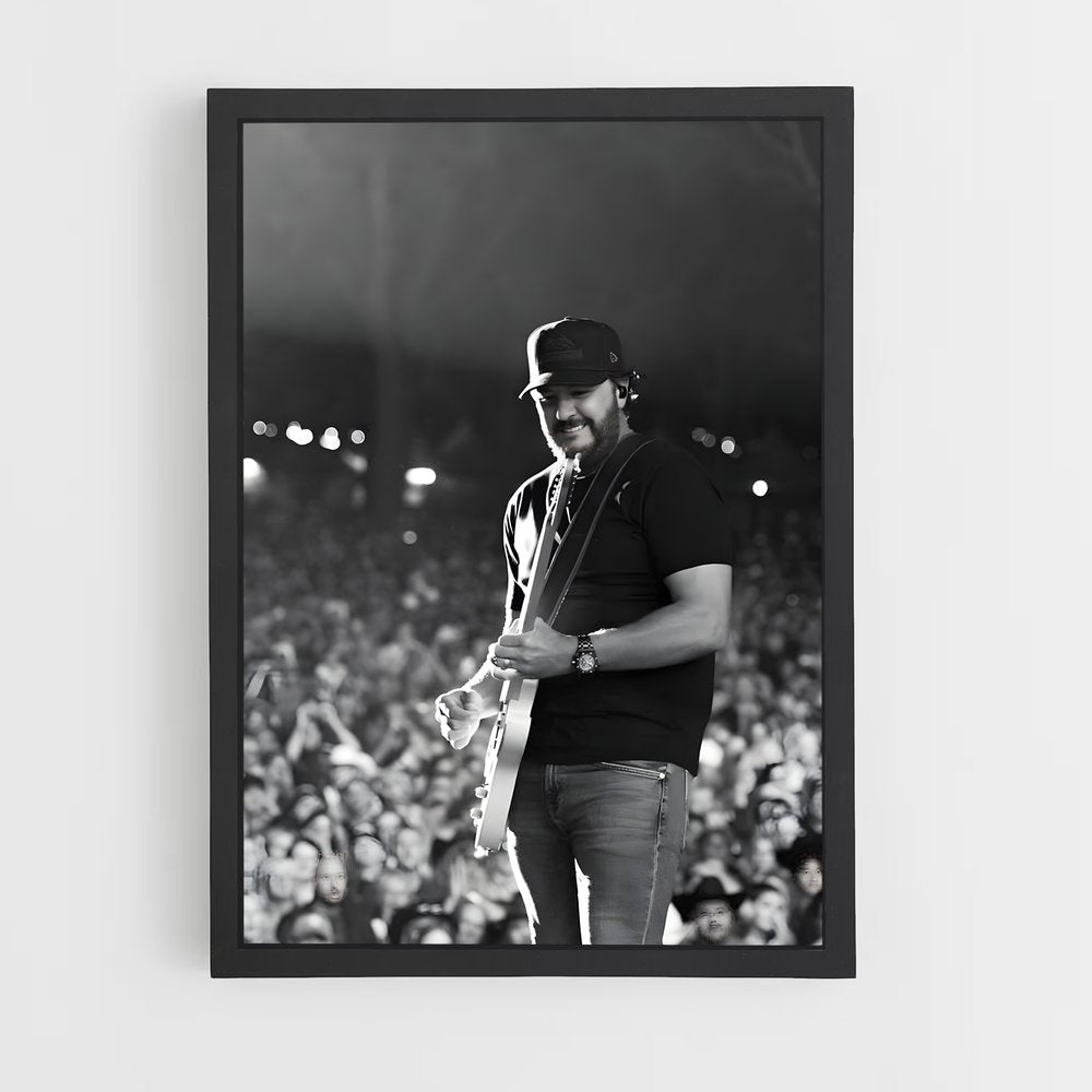 ap-luke bryan-10 cadre Noir