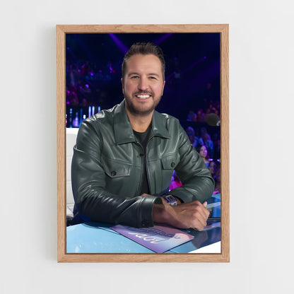 ap-luke bryan-3 cadre Bois clair