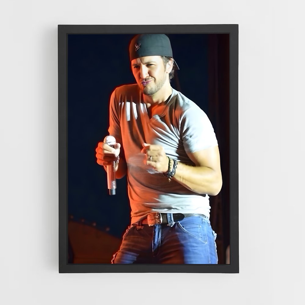 ap-luke bryan-4 cadre Noir