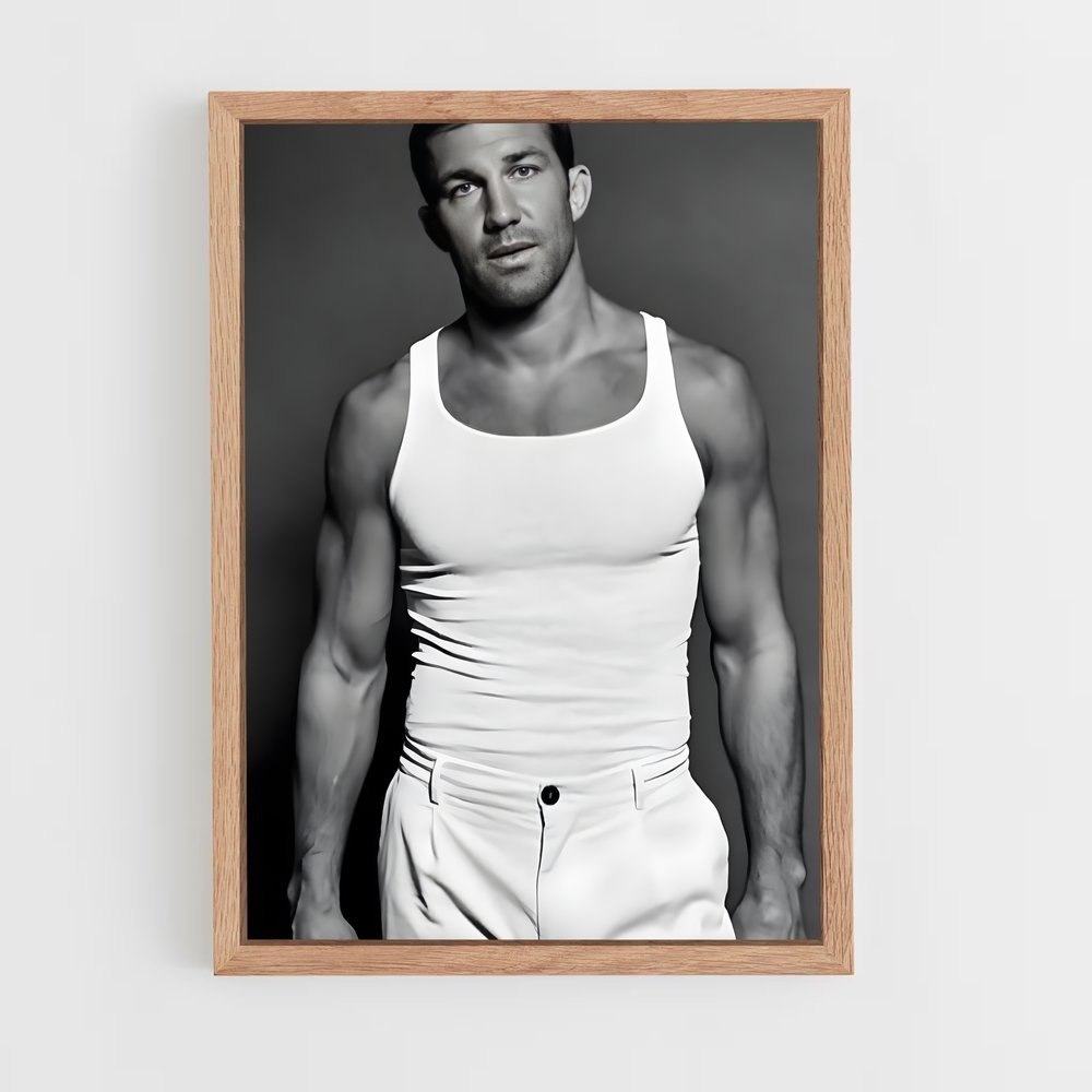 ap-luke rockhold-3 cadre Bois clair