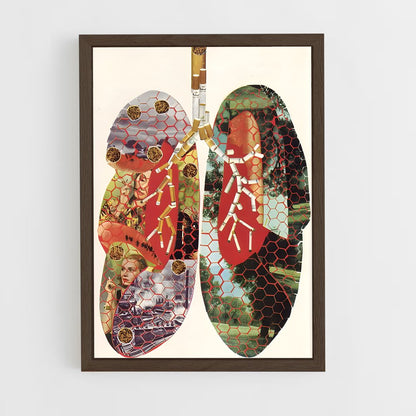 ap-lung-4 cadre Bois foncé