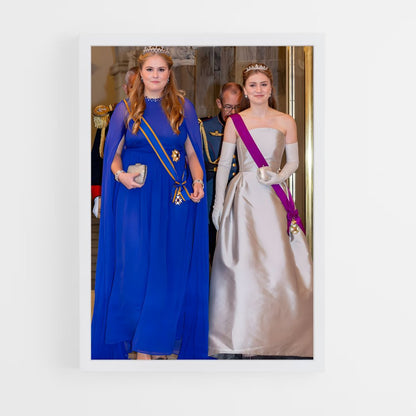 ap-luxembourg royal family-3 cadre Blanc