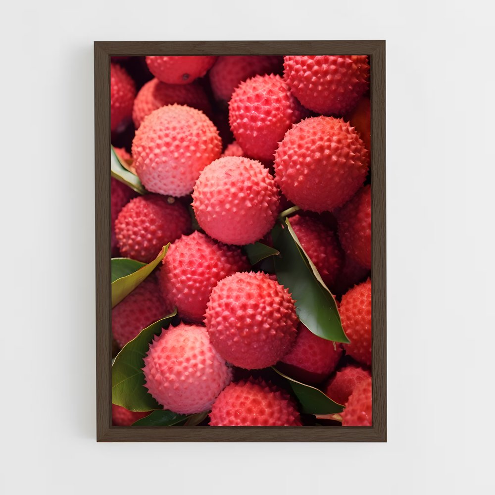 ap-lychee-4 cadre Bois foncé