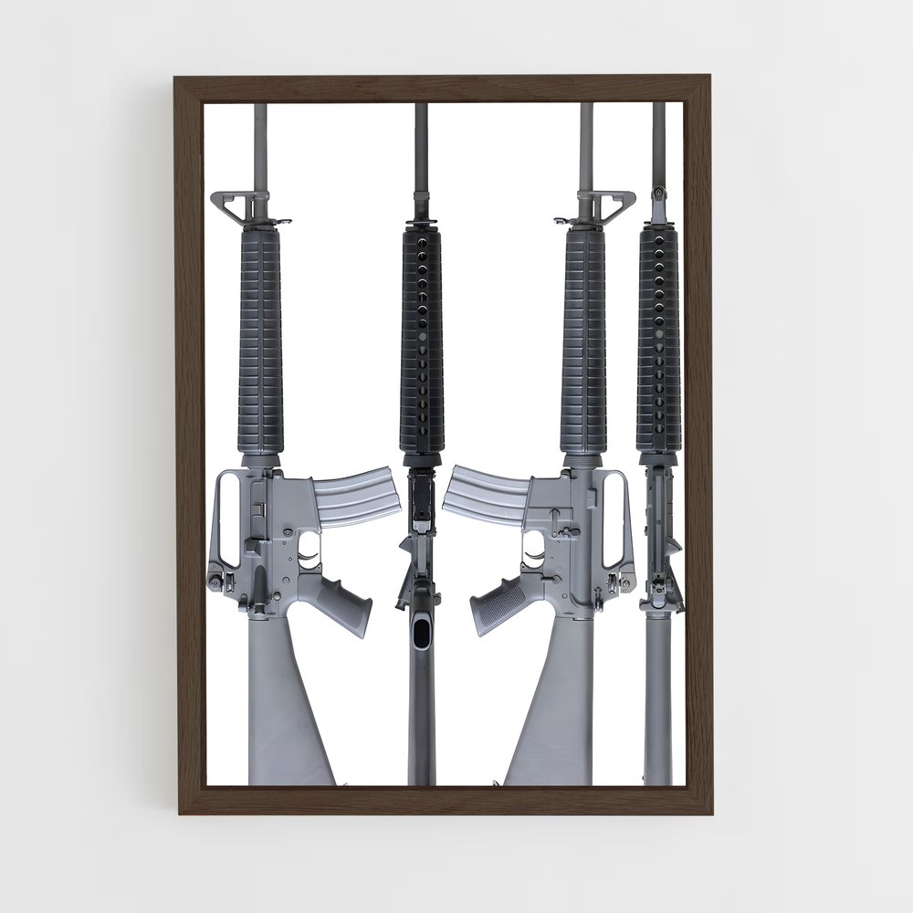 ap-m16-3 cadre Bois foncé