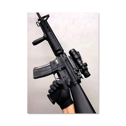 Poster Armé et Déterminé