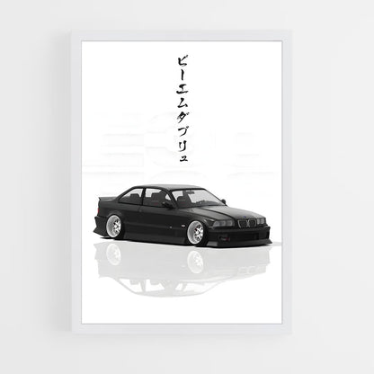 ap-m3 e36-3 cadre Blanc