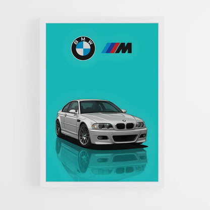 ap-m3 e46-3 cadre Blanc