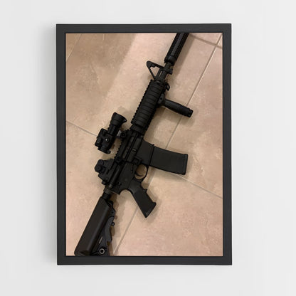 ap-m4 carbine-1 cadre Noir