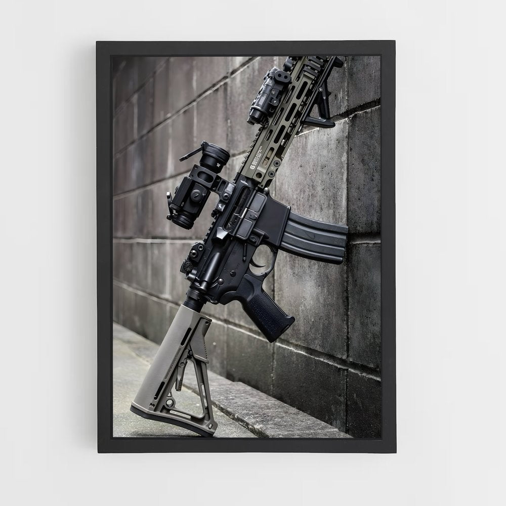 ap-m4 carbine-2 cadre Noir