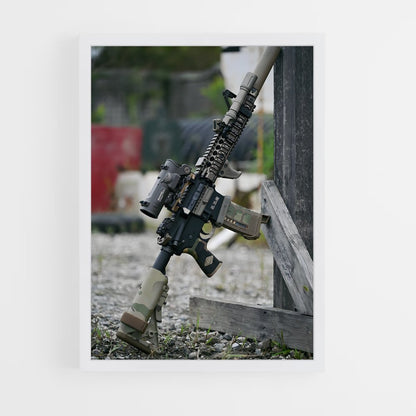 ap-m4 carbine-4 cadre Blanc