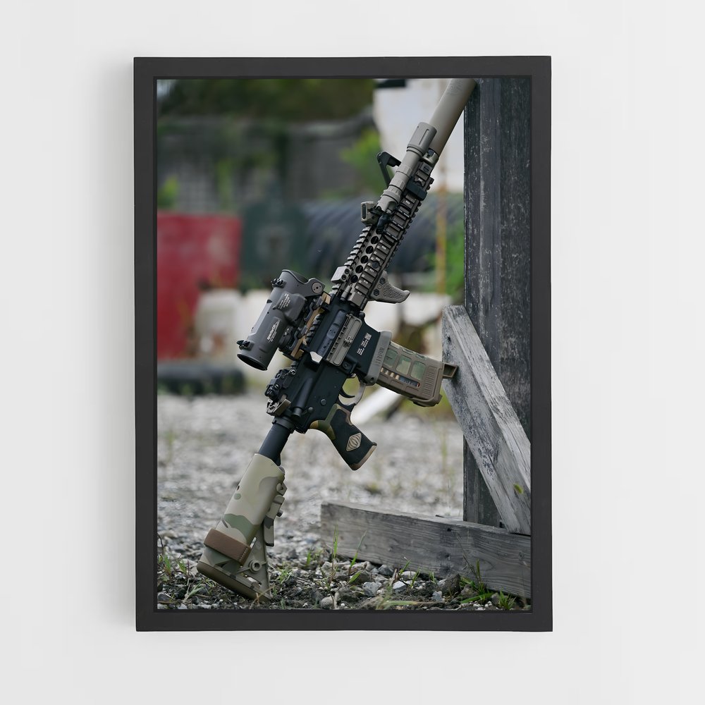 ap-m4 carbine-4 cadre Noir