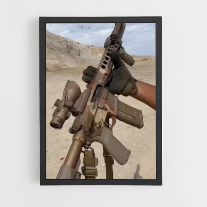 ap-m4 carbine-5 cadre Noir