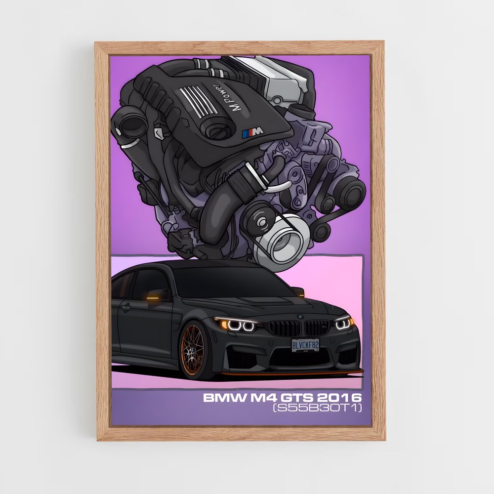 ap-m4 gts-4 cadre Bois clair