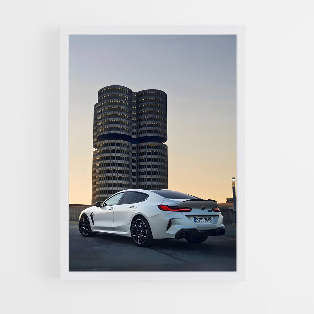 ap-m8 gran coupe-1 cadre Blanc