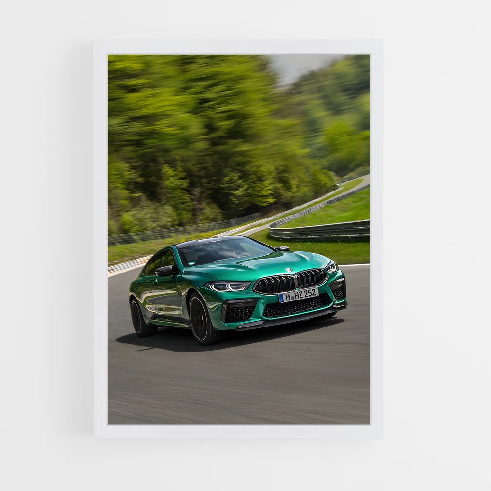 ap-m8 gran coupe-7 cadre Blanc