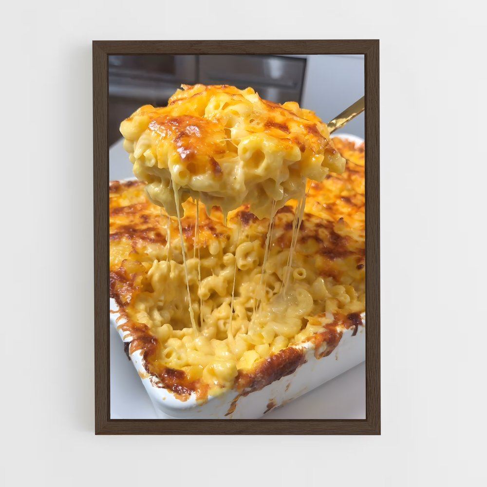 ap-mac and cheese-1 cadre Bois foncé