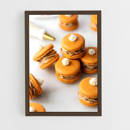 ap-macarons-3 cadre Bois foncé