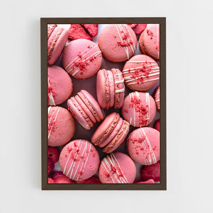 ap-macarons-4 cadre Bois foncé