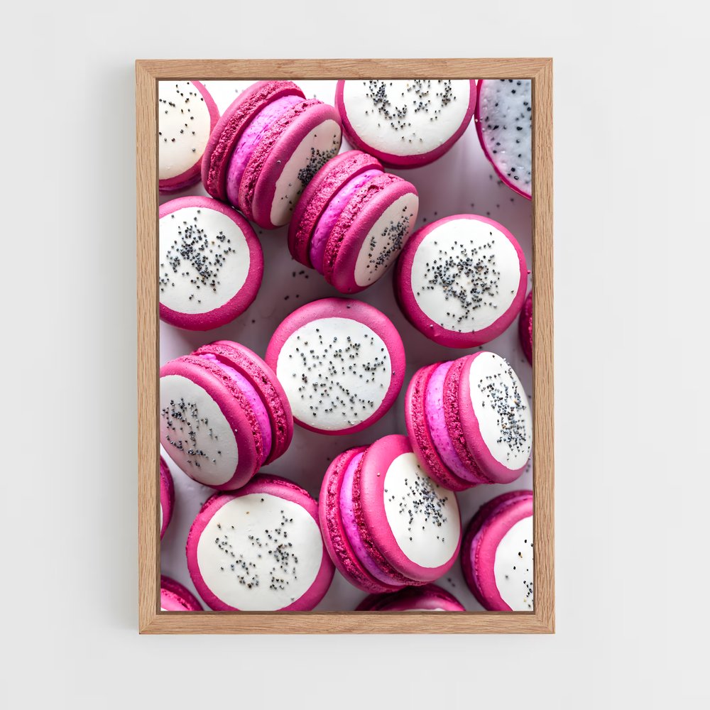 ap-macarons-5 cadre Bois clair