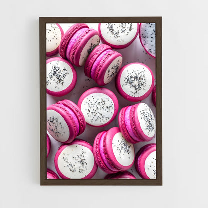 ap-macarons-5 cadre Bois foncé