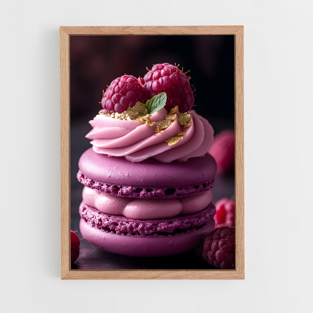 ap-macarons-6 cadre Bois clair