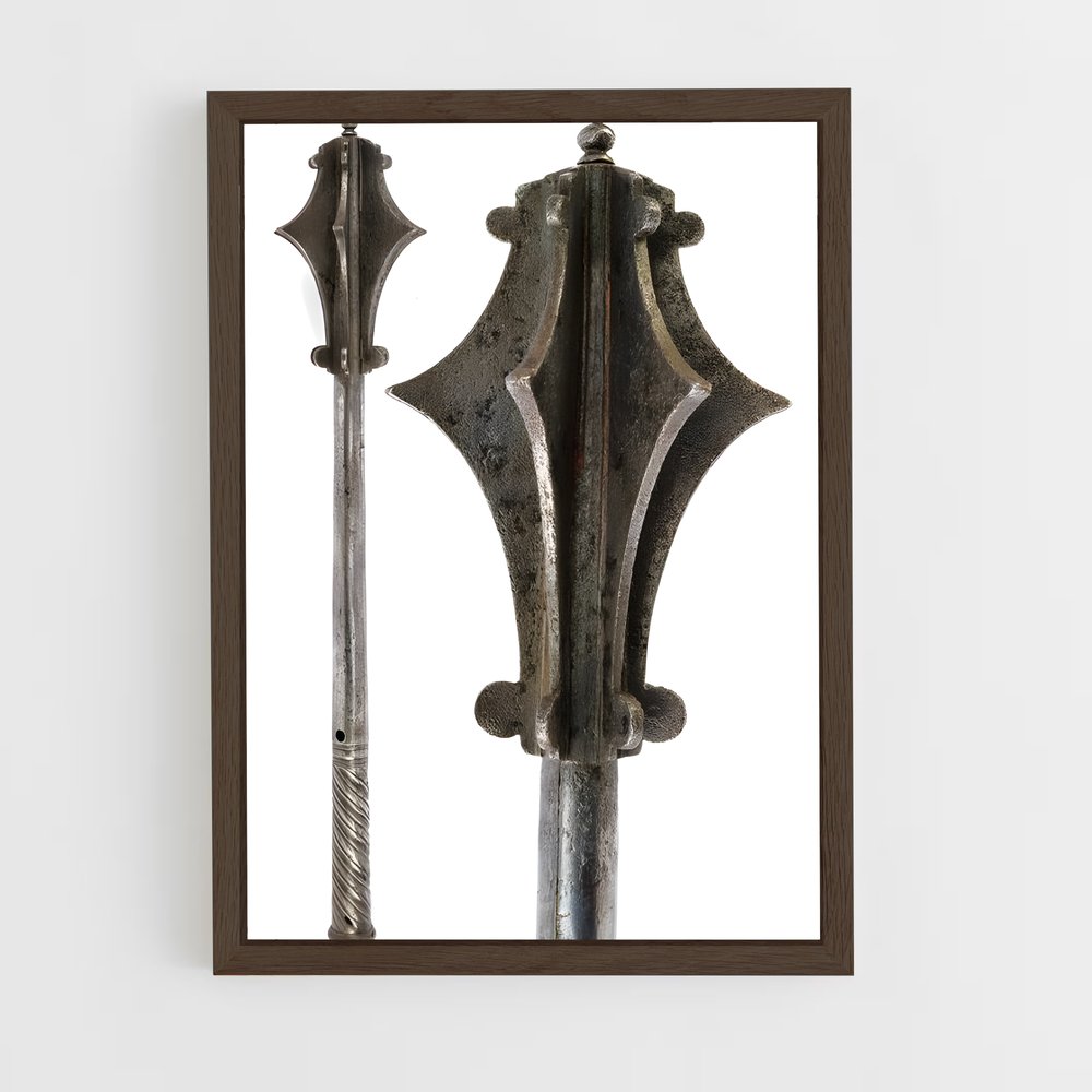 ap-mace-3 cadre Bois foncé